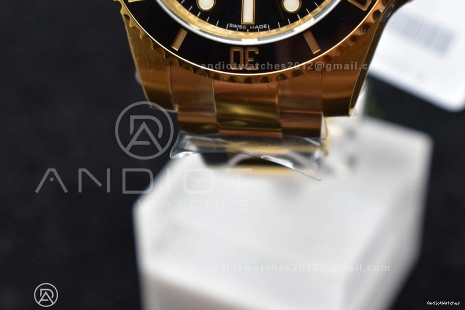 Bold 904L Edition Black VS Submariner 1:1 YG 1138 Steel Ceramic VSF Best 126618 LN 0424